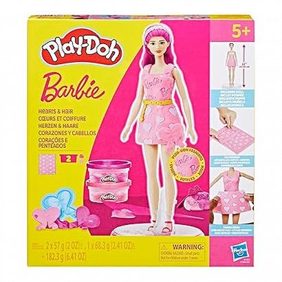 Play-Doh - Ciastolina BARBIE FASHIONISTA Serduszka