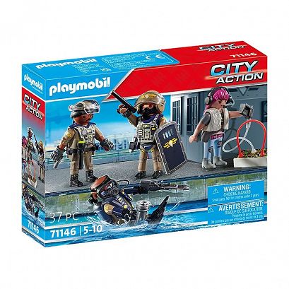 Playmobil - Zestaw Figurek Jednostki Specjalnej 71146