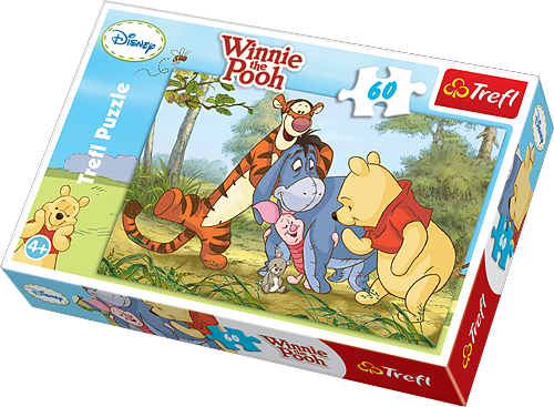Trefl Puzzle 60 Kubuś Puchatek