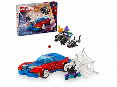 Lego Marvel Wyścigówka Spider-Mana I Zielony Goblin 76279