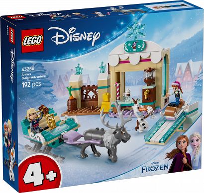 LEGO 43256 Disney - Przygoda na sankach Anny