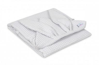 MATEX Okrycie kąpielowe wafel PRESTIGE BUNNY 70x140 [TB0456_42] j.szary