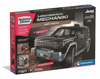Laboratorium mechaniki. Jeep Recon Clementoni