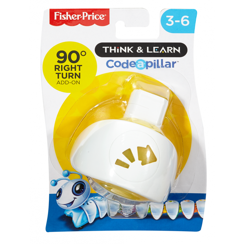 Fisher-Price Element do rozbudowy gąsieniczki - skręt o 90' w prawo