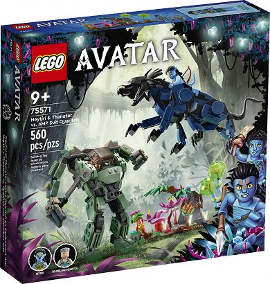 Lego Neytiri I Thanator Kontra Quaritch W Kombinezonie PZM