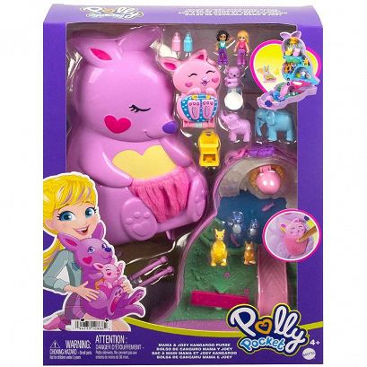 Polly Pocket - Kangurki Torebka Zestaw Kompaktowy