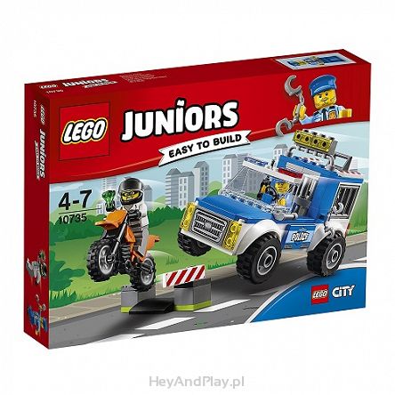 Lego Juniors Pościg furgonetką policyjną 10735
