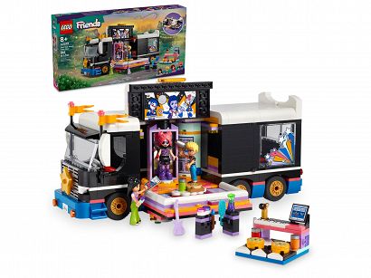 Lego Friends Autobus Koncertowy Gwiazdy Popu 42619