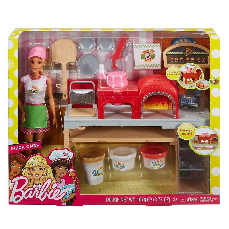 Barbie Pizzeria Zestaw + Lalka FHR09