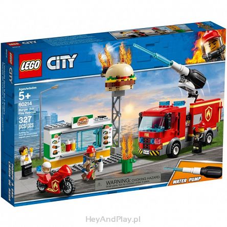 Lego City Na Ratunek w Płonącym Barze 60214