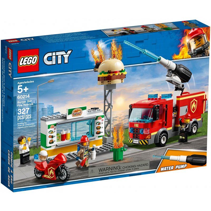 Lego City Na Ratunek w Płonącym Barze 60214