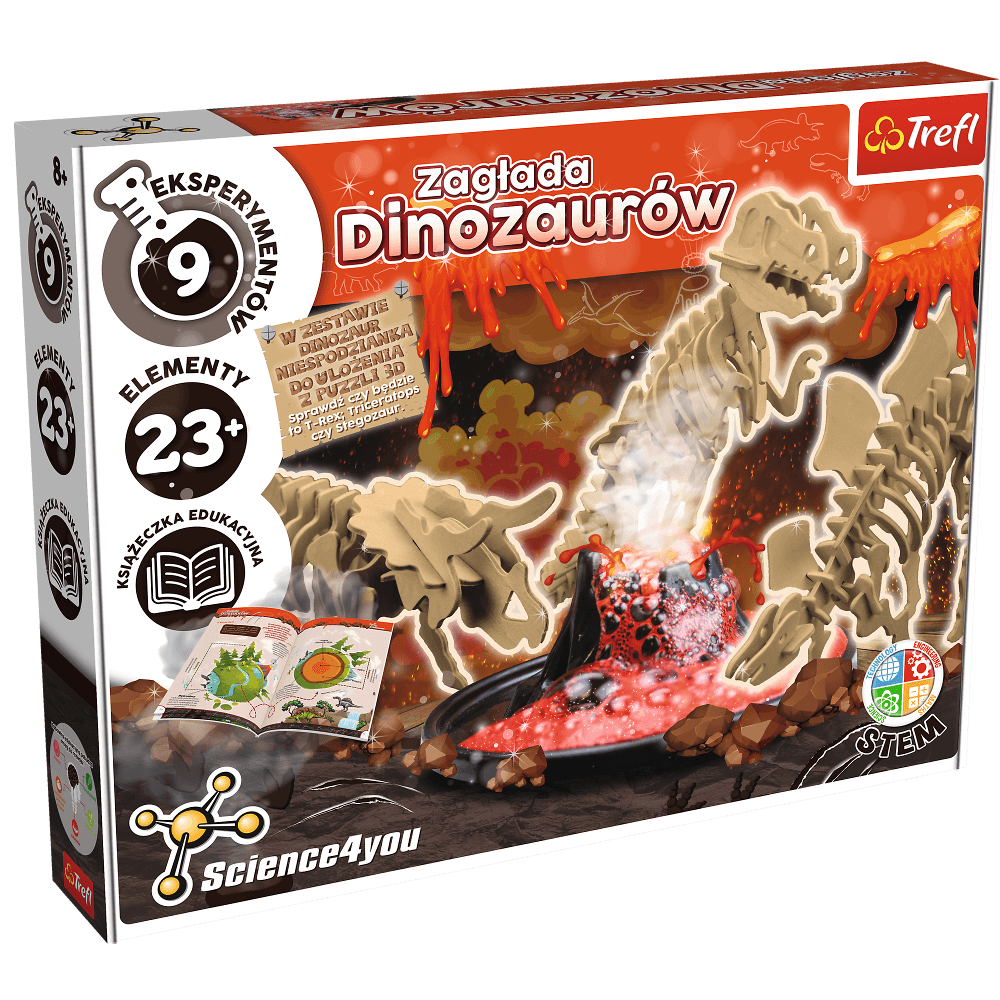 Trefl Science 4 You Zagłada Dinozaurów 61101
