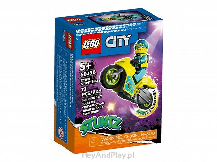 Lego City Cybermotocykl Kaskaderski 60358