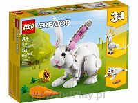 Lego Creator 3w1 - Biały Królik 31133
