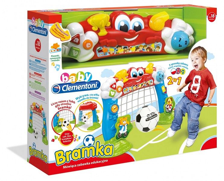 Clemwntoni Bramka 2 w 1 Zabawa na 3 Sposoby 60243