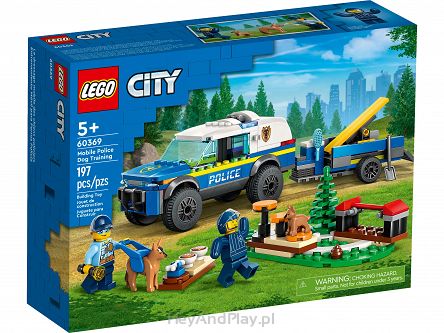 Lego City Szkolenie Psów Policyjnych W Terenie 60369
