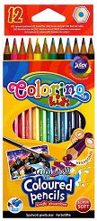 Kredki akwarelowe 12 kolorów + pędzel COLORINO