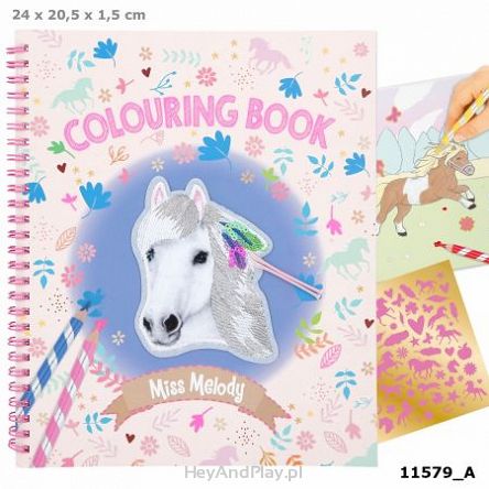 Colouring Book Miss Melody