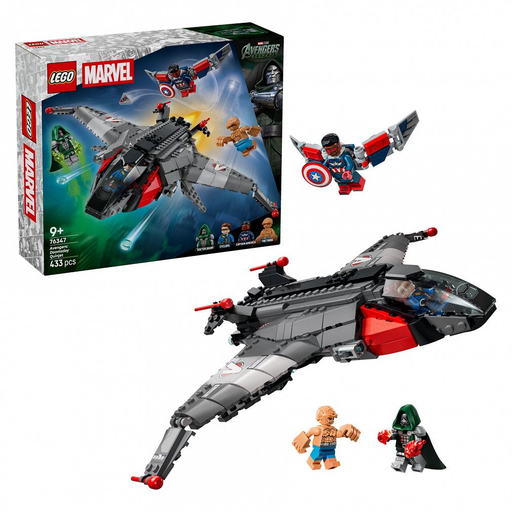LEGO® 76347 Marvel Super Heroes - Avengers: Doomsday Quinjet