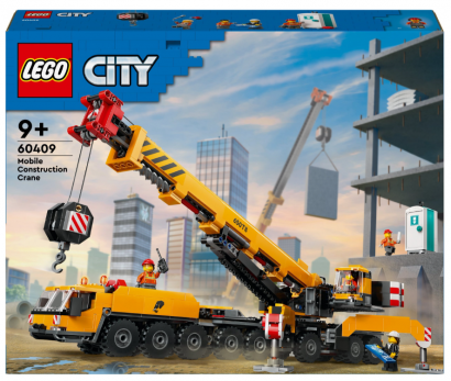 Lego City - Żółty ruchomy żuraw 60409