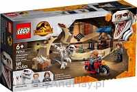 Lego Jurassic World - Atrociraptor: Pościg Na Motocyklu 76945