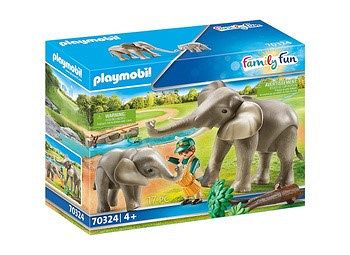 Playmobil Słonie Na Wybiegu 70324