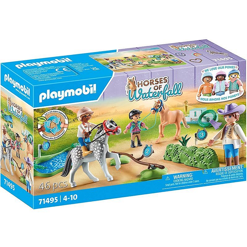Playmobil Horse of Waterfall - Turniej kucyków 71495