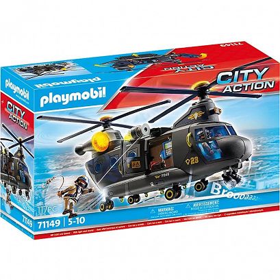 Playmobil - Śmigłowiec Ratunkowy Jednostki Specjalnej 71149