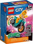 Lego City Motocykl Kaskaderski Z Kurczakiem 60310