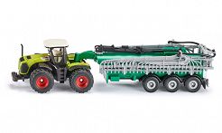 Siku Traktor Class Xerion Z Cysterną 1827