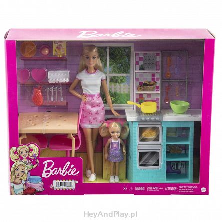 Barbie Siostry - Wspólne Pieczenie Zestaw