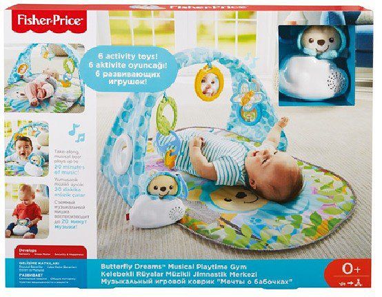 Fisher-Price Misiowa Mata z Dźwiękami DYW46