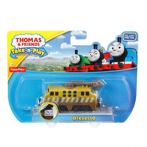 Thomas Lokomotywa - Take-n-Play LOKOMOTYWA DIESEL 10 FISHER PRICE 