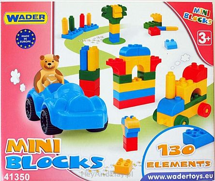 Wader Klocki Mini Blocks - Mały Zestaw 41350