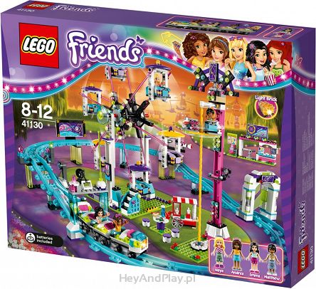 LEGO FRIENDS Kolejka górska w parku rozrywki 41130