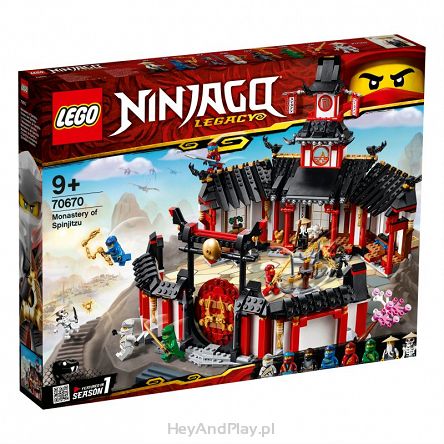 Lego Ninjago Klasztor Spinjitzu 70670