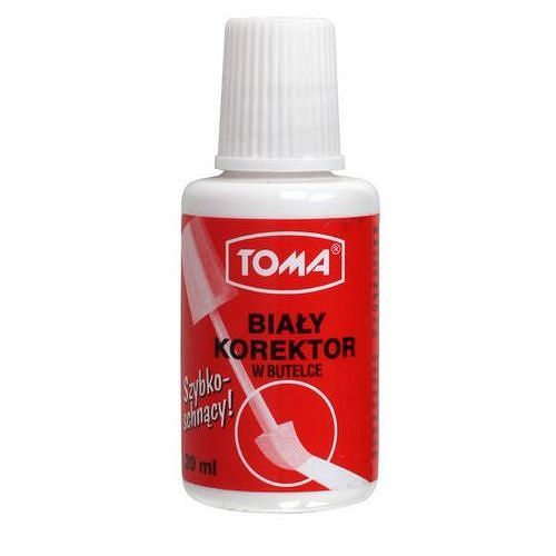 Korektor biały w butelce 20ml TOMA