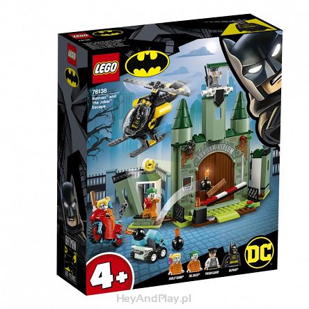 Lego Super Heroes Batman i Ucieczka Jokera 76138