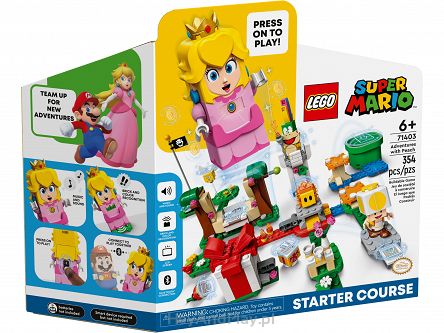 Lego Super Mario Przygody Z Peach — Zestaw Startowy 71403