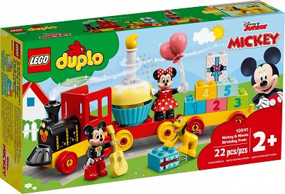 Lego Duplo Urodzinowy Pociąg Myszki Miki 10941