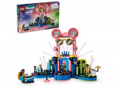 Lego Friends Pokaz Talentów Muzycznych W  Heartlake 42616