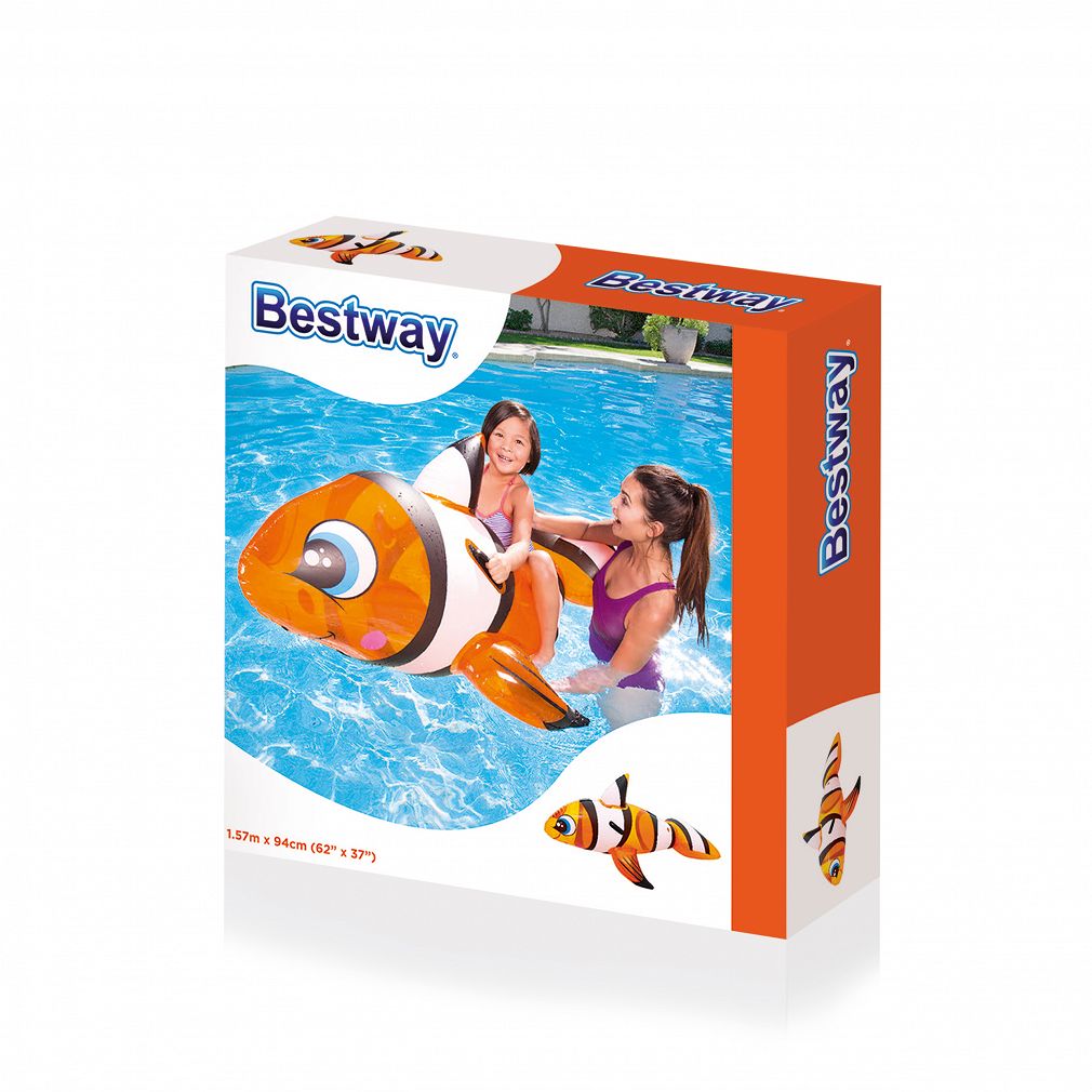 BESTWAY Duża ryba dmuchana 157cm x 94cm