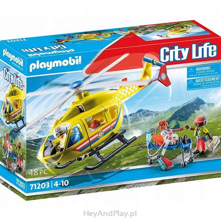 Playmobil Helikopter Ratunkowy 71203