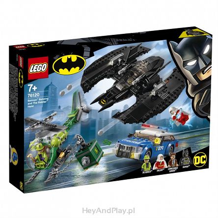 Lego Super Heroes Batwing i Napad Człowieka Zagadki 76120
