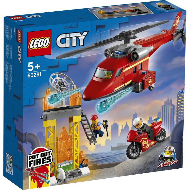 Lego City Strażacki Helikopter Ratunkowy 60281