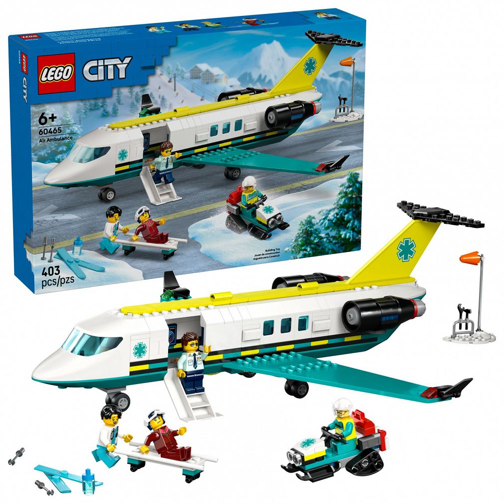 LEGO® 60465 City - Samolot pogotowia ratunkowego