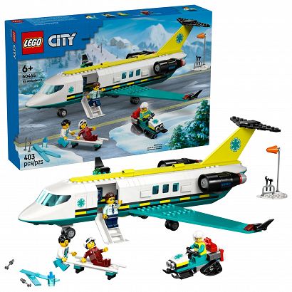 LEGO® 60465 City - Samolot pogotowia ratunkowego