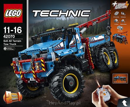 Lego Technic Terenowy Holownik 6x6 42070