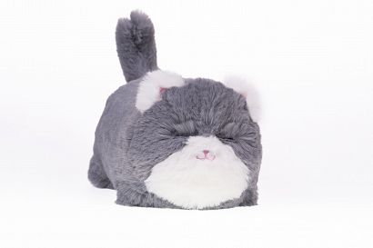 Huggy Luv - INTERAKTYWNA KOCIA Szary kotek z dźwiękiem DKO0221