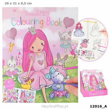 Top Model Princess Mimi Colouring Book